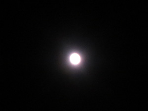 2013年11月18日23時の満月