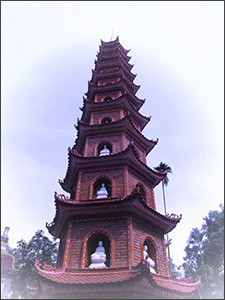 鎮国古寺仏塔