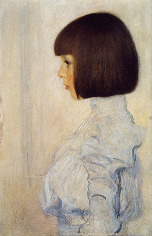 「ヘレーネ・クリムトの肖像」1898年